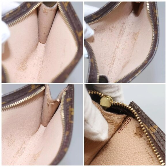 LOUIS VUITTON Monogram Bucket PM Accessory Pouch LV Auth - Picture 15 of 16